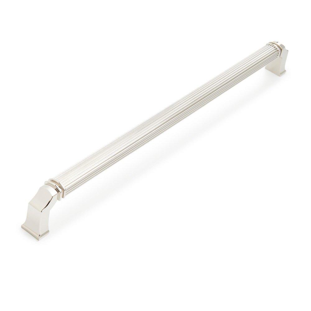 Signature Hardware Polished Nickel 12-5/8 in. Center-to-Center Cabinet Pull 