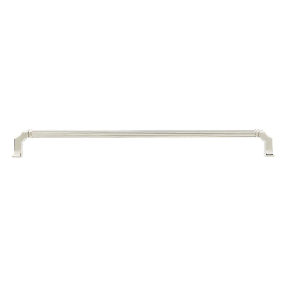 Signature Hardware Polished Nickel 12-5/8 in. Center-to-Center Cabinet Pull 