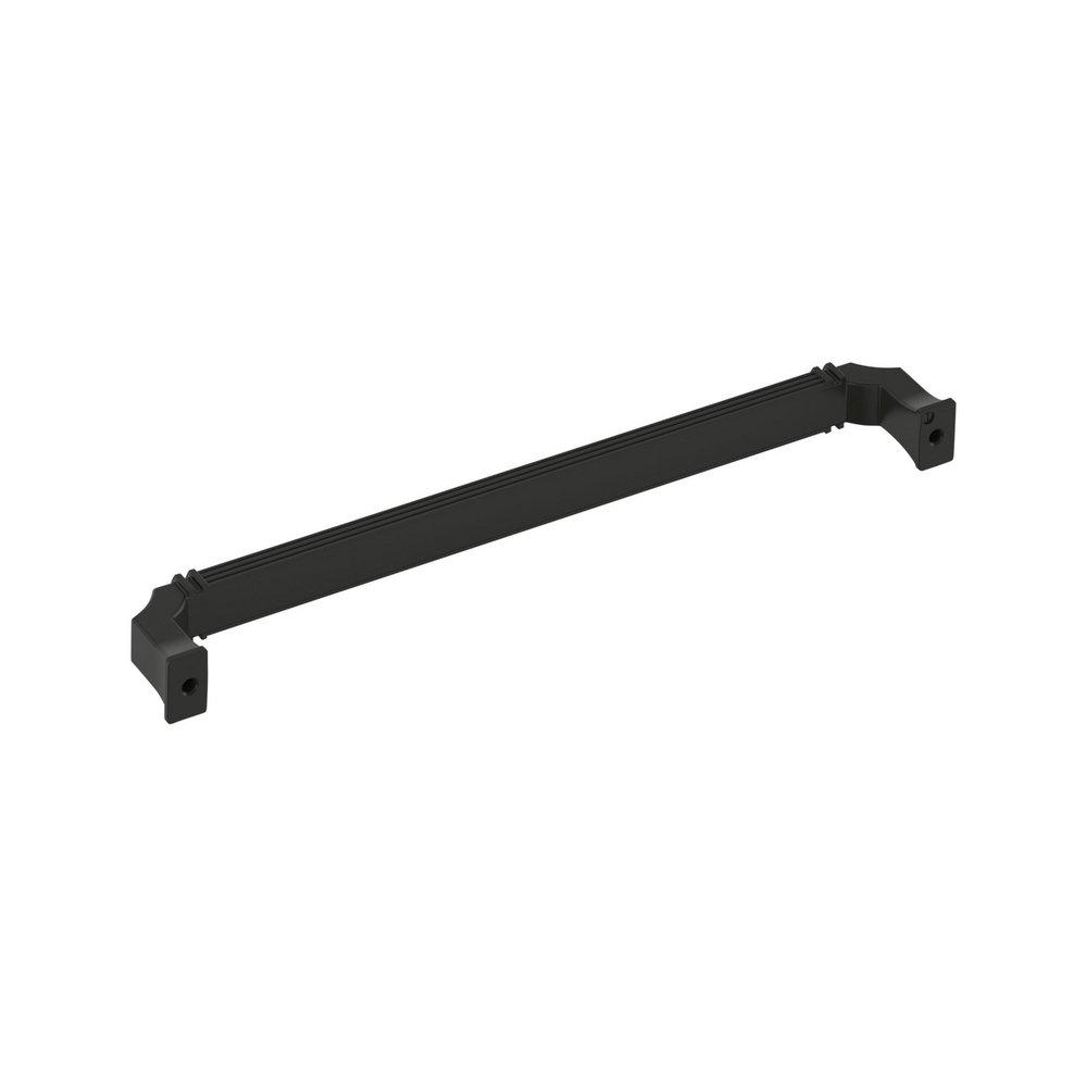 Signature Hardware Matte Black 12 in. Center-to-Center Appliance Pull 