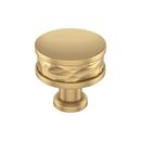 1-1/4 in. Cabinet Knob in Champagne Bronze