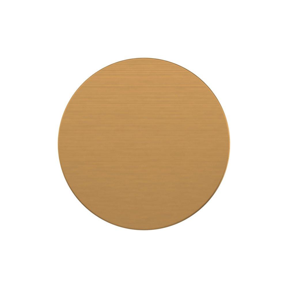 Signature Hardware Brushed Gold 1-1/2 in. Cabinet Knob 