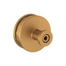 Signature Hardware Brushed Gold 1-1/2 in. Cabinet Knob 