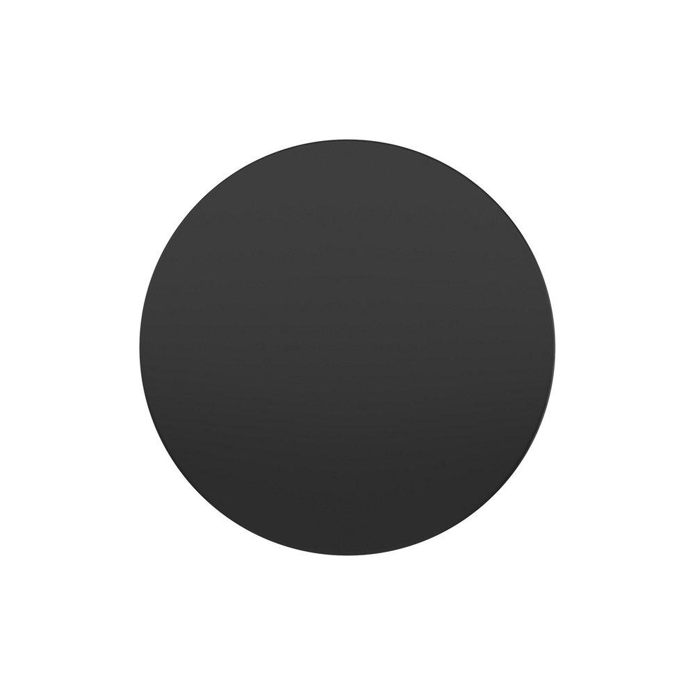 Signature Hardware Matte Black 1-1/2 in. Cabinet Knob 