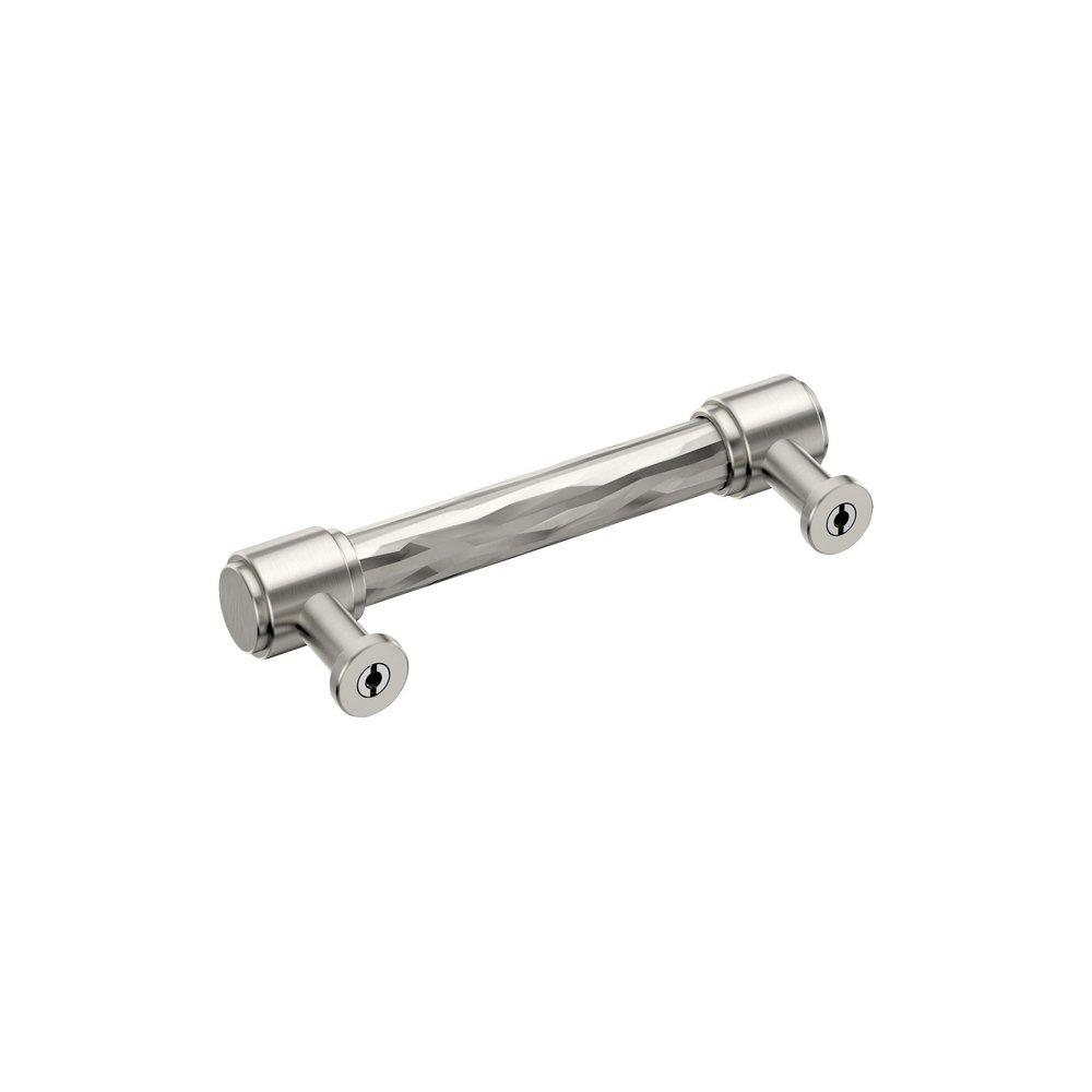 Signature Hardware Satin Nickel 3-3/4 in. Center-to-Center Cabinet Pull 