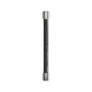 Signature Hardware Matte Black 6-5/16 in. Center-to-Center Cabinet Pull 