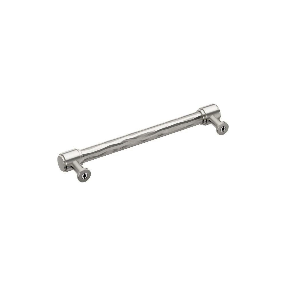 Signature Hardware Satin Nickel 6-5/16 in. Center-to-Center Cabinet Pull 