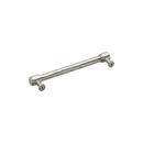 Signature Hardware Satin Nickel 6-5/16 in. Center-to-Center Cabinet Pull 
