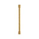 Signature Hardware Champagne Bronze 7-9/16 in. Center-to-Center Cabinet Pull 