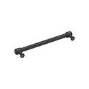 Signature Hardware Matte Black 7-9/16 in. Center-to-Center Cabinet Pull 