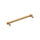 Signature Hardware Brushed Gold 8-13/16 in. Center-to-Center Cabinet Pull 