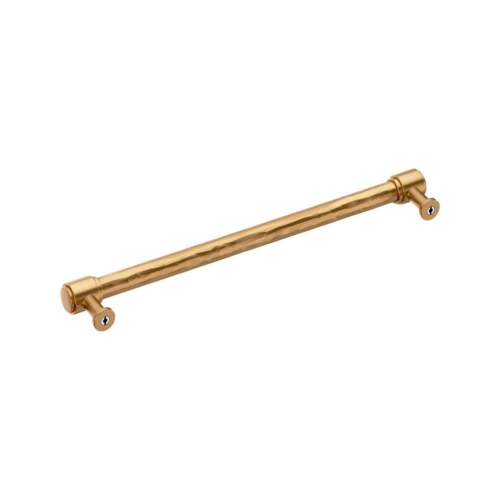 Signature Hardware Brushed Gold 10-1/16 in. Center-to-Center Cabinet Pull 