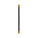 Signature Hardware Matte Black 10-1/16 in. Center-to-Center Cabinet Pull 