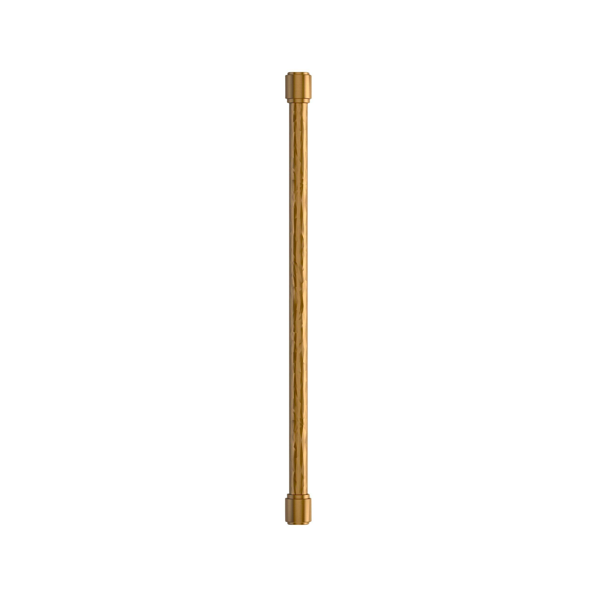 Signature Hardware Brushed Gold 12-5/8 in. Center-to-Center Cabinet Pull 