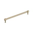 12-5/8 in. Center-to-Center Cabinet Pull in Golden Champagne