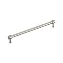 12-5/8 in. Center-to-Center Cabinet Pull in Satin Nickel