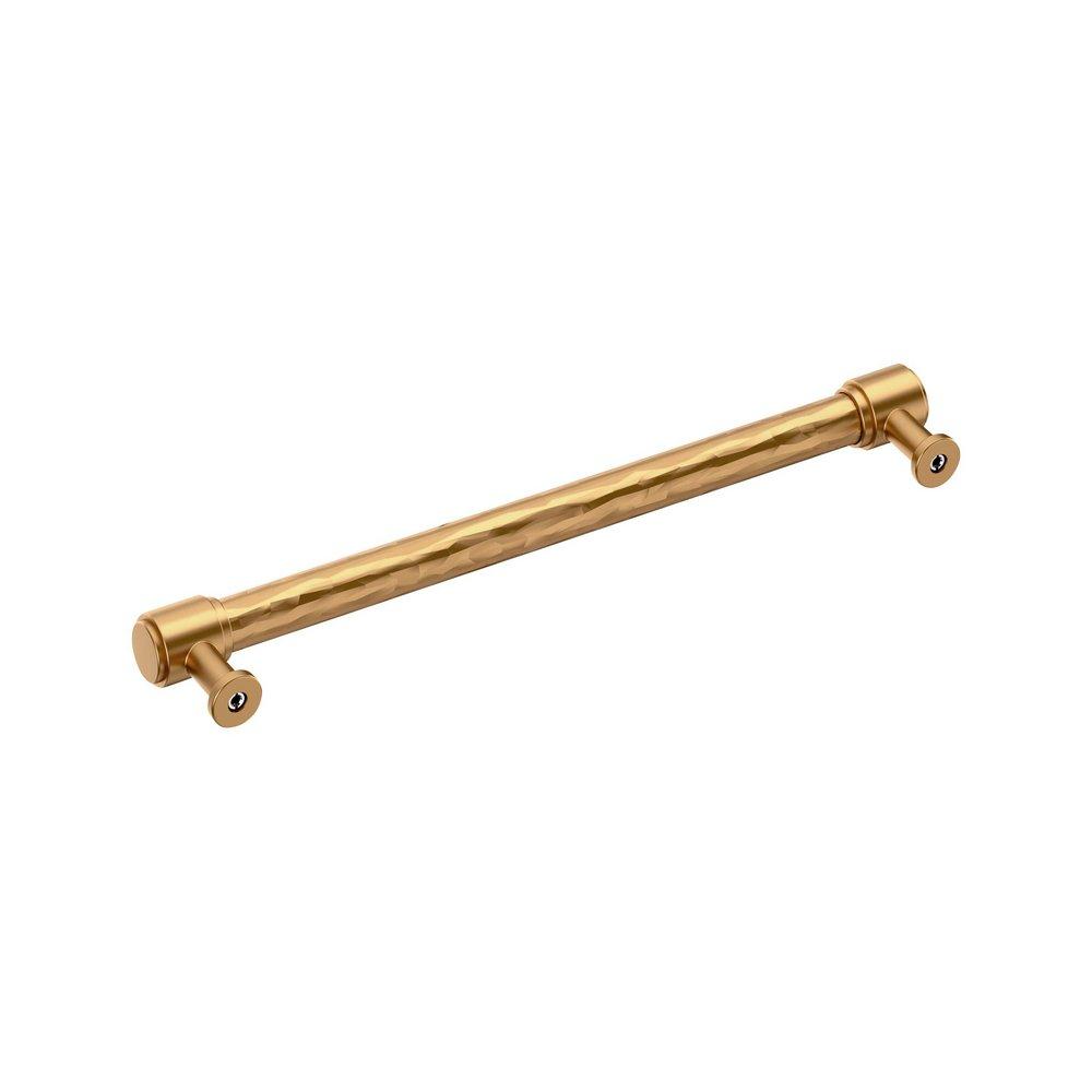 Signature Hardware Brushed Gold 12 in. Center-to-Center Appliance Pull 