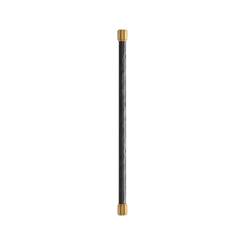 Signature Hardware Matte Black 18 in. Center-to-Center Appliance Pull 