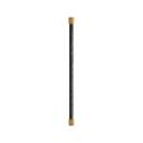 Signature Hardware Matte Black 18 in. Center-to-Center Appliance Pull 