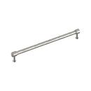18 in. Center-to-Center Appliance Pull in Satin Nickel