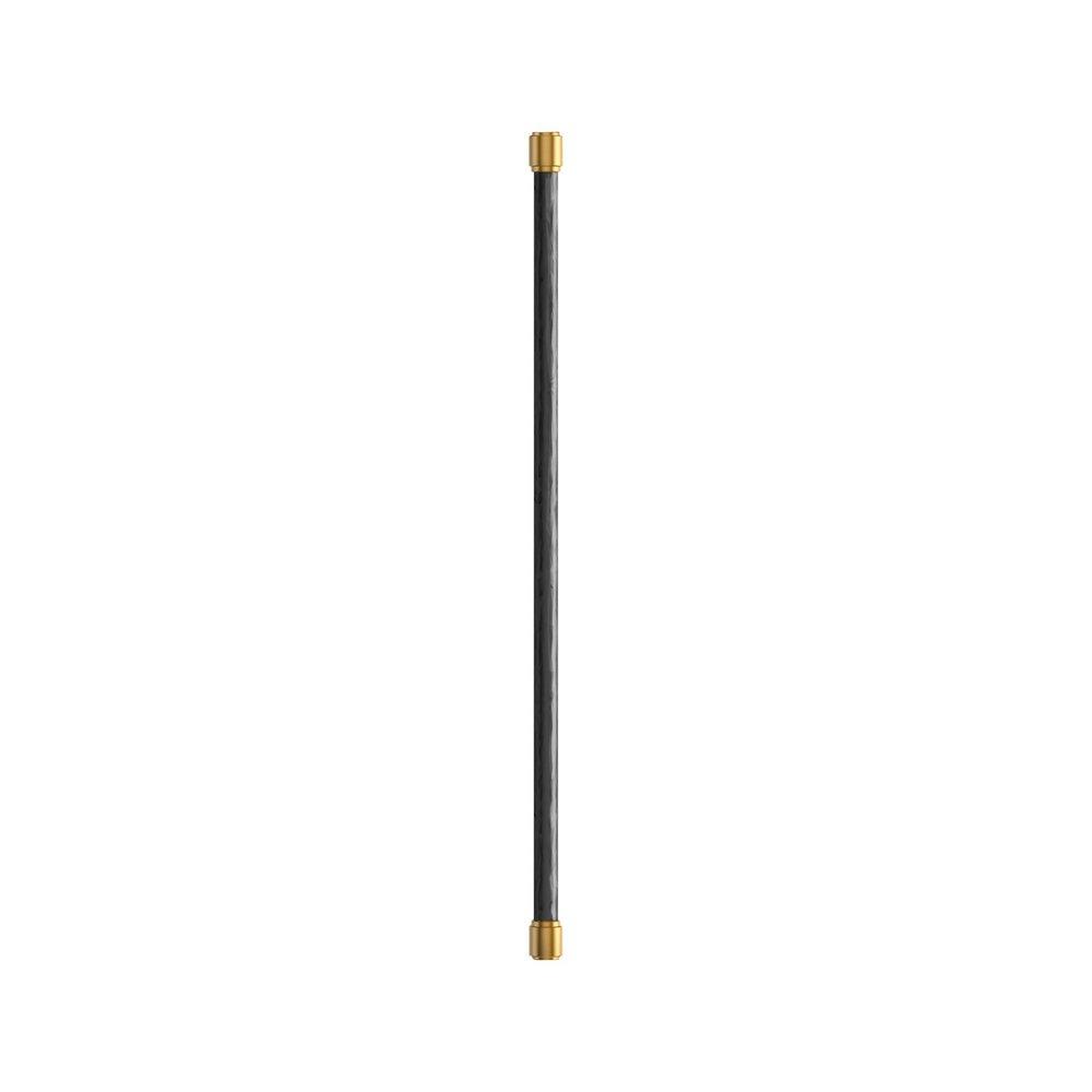 Signature Hardware Matte Black 24 in. Center-to-Center Appliance Pull 
