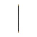 Signature Hardware Matte Black 24 in. Center-to-Center Appliance Pull 