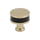 1-1/4 in. Cabinet Knob in Golden Champagne