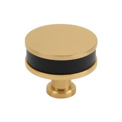 1-1/2 in. Cabinet Knob in Champagne Bronze