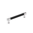 5-1/16 in. Center-to-Center Cabinet Pull in Polished Chrome