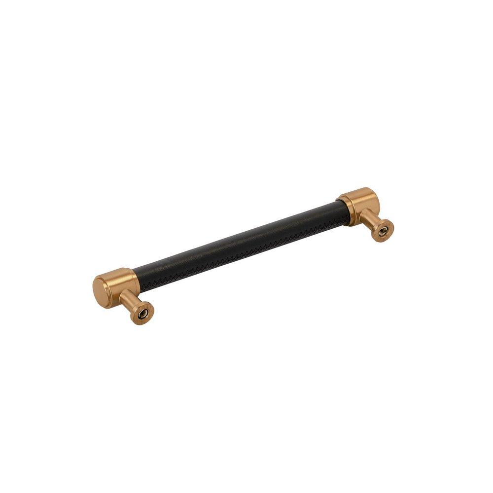 Signature Hardware Brushed Gold 6-5/16 in. Center-to-Center Cabinet Pull 