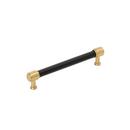 6-5/16 in. Center-to-Center Cabinet Pull in Champagne Bronze