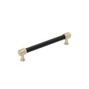 6-5/16 in. Center-to-Center Cabinet Pull in Golden Champagne