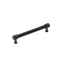 6-5/16 in. Center-to-Center Cabinet Pull in Matte Black