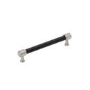 6-5/16 in. Center-to-Center Cabinet Pull in Satin Nickel
