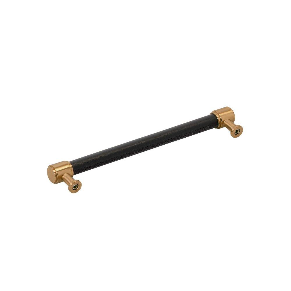 Signature Hardware Brushed Gold 7-9/16 in. Center-to-Center Cabinet Pull 