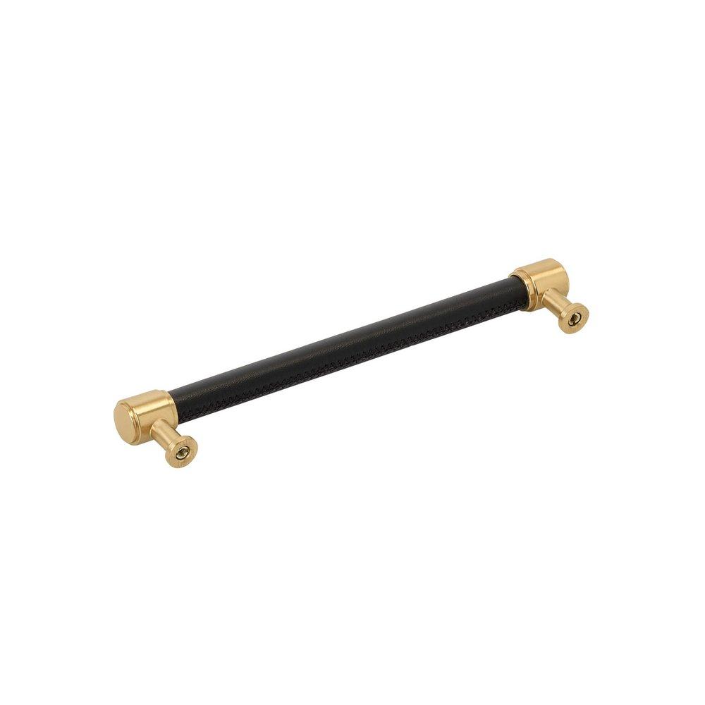 Signature Hardware Champagne Bronze 7-9/16 in. Center-to-Center Cabinet Pull 
