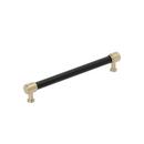 7-9/16 in. Center-to-Center Cabinet Pull in Golden Champagne