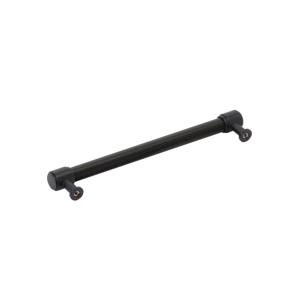 Signature Hardware Matte Black 7-9/16 in. Center-to-Center Cabinet Pull 