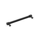 Signature Hardware Matte Black 7-9/16 in. Center-to-Center Cabinet Pull 
