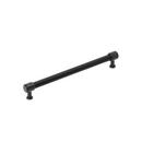 8-13/16 in. Center-to-Center Cabinet Pull in Matte Black