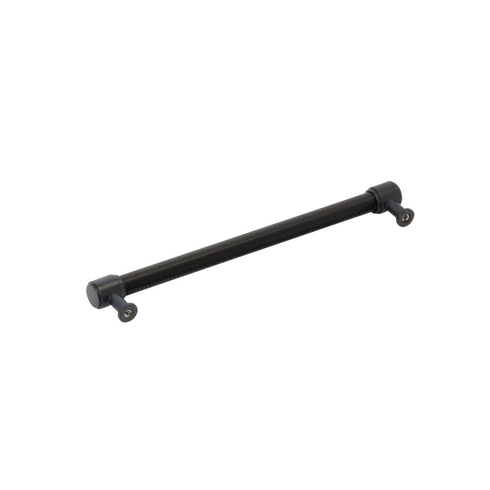Signature Hardware Matte Black 8-13/16 in. Center-to-Center Cabinet Pull 