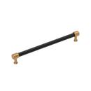 10-1/16 in. Pull in Brushed Gold