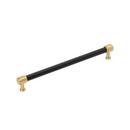 10-1/16 in. Center-to-Center Cabinet Pull in Champagne Bronze