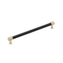 10-1/16 in. Center-to-Center Cabinet Pull in Golden Champagne