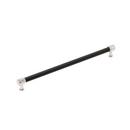 12-5/8 in. Center-to-Center Cabinet Pull in Polished Nickel