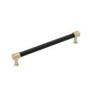 12 in. Center-to-Center Appliance Pull in Golden Champagne