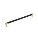 18 in. Center-to-Center Appliance Pull in Golden Champagne