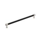 18 in. Center-to-Center Appliance Pull in Satin Nickel