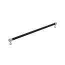 24 in. Center-to-Center Appliance Pull in Satin Nickel