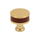 1-1/4 in. Cabinet Knob in Champagne Bronze