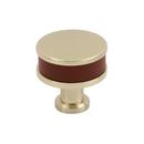 1-1/4 in. Cabinet Knob in Golden Champagne